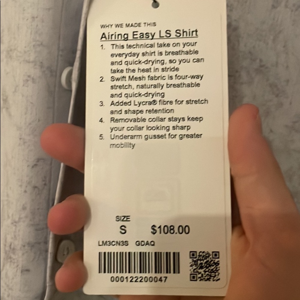 Never worn size small